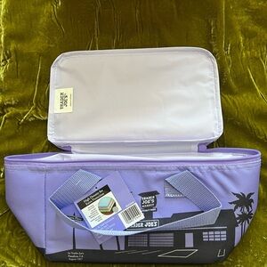 Purple Mini Bag with Beach Vibes